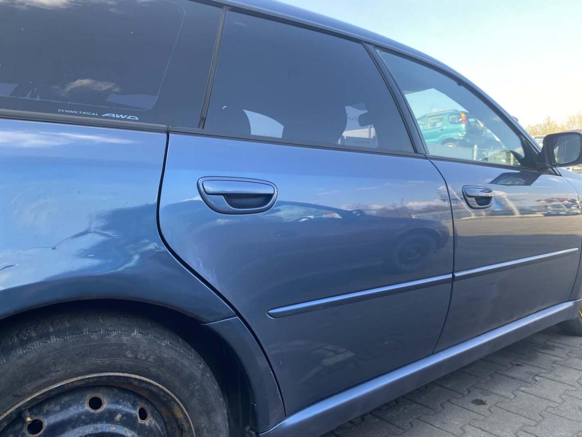 Subaru Legacy 4 original T&uuml;r hinten rechts 33A Atlantic Blue Kombi Rohbau Bj.2005